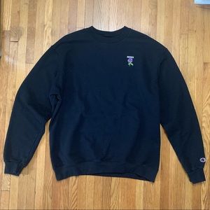 Mens Medium Broken Promises x Champion Crewneck